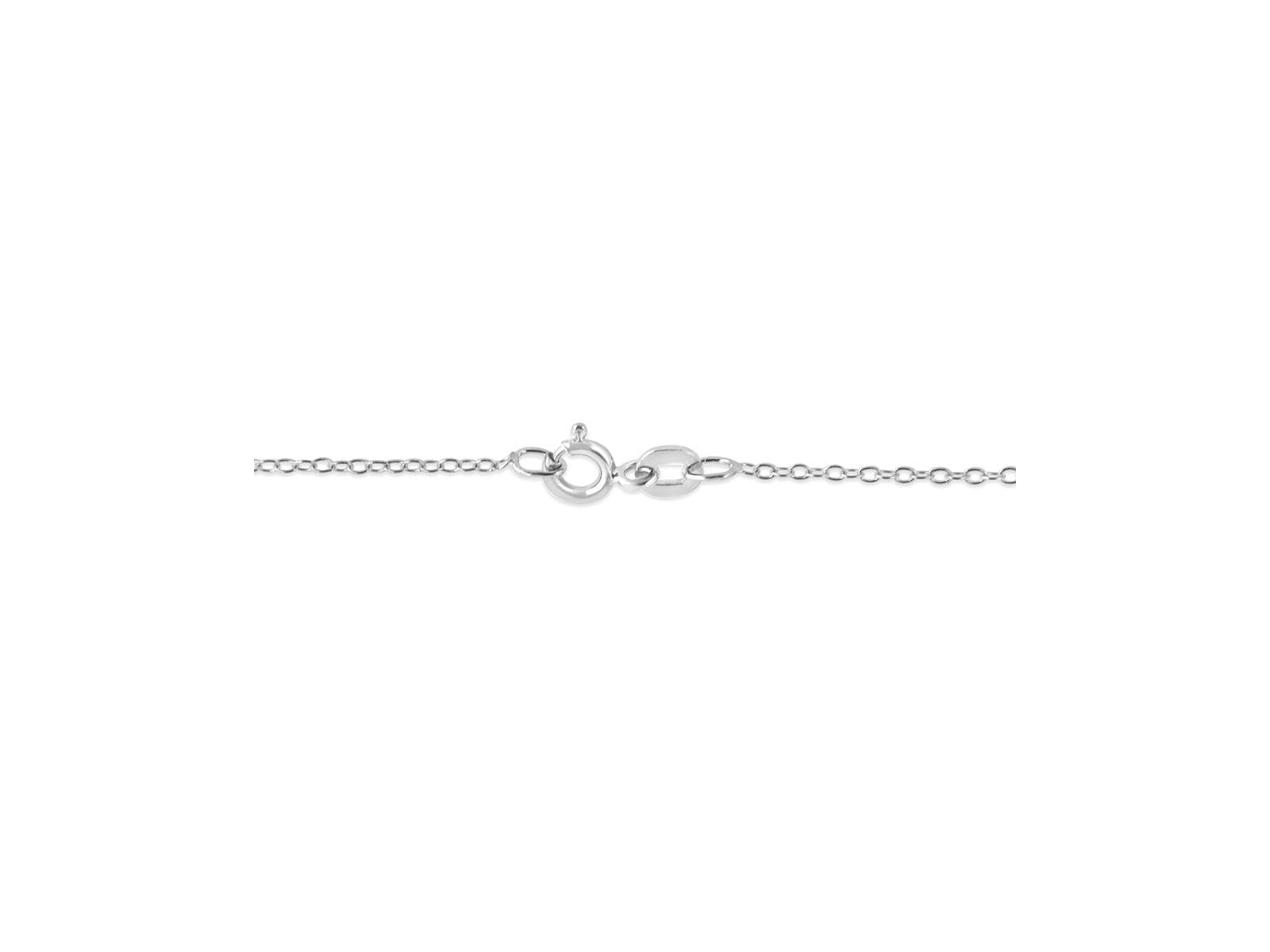 Haus Of Brilliance .925 Sterling Silver 1/4 Cttw Diamond Lock 20 Pendant  Necklace with Paperclip Chain (H-I Color, SI2-I1 Clarity) 020048PWDM -  Ladies Jewelry, Diamond Lock Pendant Necklace - Jomashop